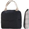 UOPJDD 1 Sacca per Isolamento A Pois, 1 Borsa da Tavolo, Bento per Il Pranzo dello Studente, Riutilizzabile, Comodo Sacchetto di Stoccaggio Portatile Esterno E Multifunzionale.