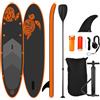 NEMAXX® Tavola SUP 320×78×15 cm - fino a 140 kg - Set tavola da paddle gonfiabile con borsa, pagaia, pinna, pompa e kit di riparazione - PB320 II