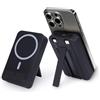 SUOYAOYAOV Power bank Magnetico 10000mAh Caricabatterie Portatile Wireless PD 22.5W con Cavo USB-C, Power Bank Wireless, Compatibile con iPhone 16/15/14/13/12/Pro/Max Huawei Xiaomi (Nero)