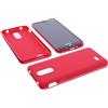 foto-kontor Custodia compatibile con Brondi Amico Vero 4G cover protettiva rosso borsa gomma TPU protezione telefono custodia smartphone protezione angoli
