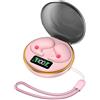 Elprico Auricolari per Dormire Wireless Invisibili, Bluetooth 5.3 Mini Touch Control Auricolari per Dormire per Chi Dorme Sul Fianco Canale Orecchie Piccolo, Auricolari In-Ear Discreti