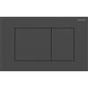 PLACCA DI COMANDO GEBERIT SIGMA 40 SQUARE ACCIAIO INOX NERO OPACO 115.629.14.1