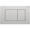 PLACCA DI COMANDO GEBERIT SIGMA 40 SQUARE ACCIAIO INOX SPAZZOLATO 115.629.FW.1