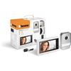 Bticino 317913 EASYKIT ESSENTIAL VIDEOCITOFONO MONOFAMILIARE Plug-In 2 Fili con: 1 Pulsantiera Esterna, Campanello e Telecamera, 1 Monitor Interno 7'' a Colori Vivavoce