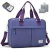 SPAHER Espandibile Bagaglio a Mano British Airways 40x30x15 a 40x30x25 Eurowings Wizzair Borsone Palestra Donna Impermeabile Borsa da Viaggio Piscina Fitness Sportiva Grande con Borse da Scarpe