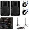 RCF ART 715-A MK5 COPPIA +F 10XR MIXER + DHSS50KIT STATIVI + BULK250LU10 COPPIA