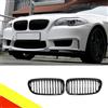 POETRYXIAO Griglia del radiatore Kidney Sport Nero lucido Ponte singolo per BMW Serie 5 F10 F11 M5 2010-2017, adatta per tuning BMW