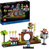 LEGO Ideas Sonic the Hedgehog - Green Hill Zone, Set da Collezione per Adulti, Cultura Pop Anni '90, Include il Personaggio del Dr. Eggman con Eggmobile, Idea Regalo per Uomo o Donna 21331