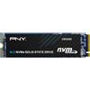 PNY CS1030 250GB M.2 NVMe PCIe Gen3 x4, 2500MB/s Velocità di lettura, 1100MB/s Velocità di scrittura Internal Solid State Drive (SSD)
