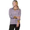 SALEWA FANES FLANNEL 5 PL TEE Camicia Donna