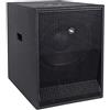 Proel S12A - Subwoofer professionale amplificato da 12 pollici e da 1200W di picco, Nero (S12A)