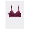 Tezenis Reggiseno Super Push-up In Pizzo Riciclato Malibù Donna Rosso