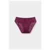 Tezenis Slip Classico In Pizzo Donna Rosso