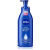 NIVEA Crema Corpo Nutriente (3x500ml), Crema idratante per pelle secca o molto secca, Formula arricchita con NIVEA Siero Idratazione Intensa, Olio di Mandorla Naturale e Vitamina E