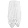 GILDE Vaso Roma - Ceramica - Bianco opaco - Altezza 40 cm x Ø 19 cm - Vaso per fiori impermeabile