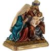 Inmaculada Romero IR Mistero Nascita Natale Figura 21 cm. monopezzo Presepe Bambino Gesù Vergine Maria San Giuseppe Resina
