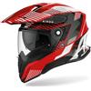 AIROH CASCO COMMANDER BOOST RED GLOSS S