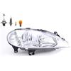 Set Fari Fanali Proiettori Anteriori TUNING Per RENAULT MEGANE Tutte 1996 02 1999 E Scenic 1996 08 1999 Neri Con Luce Diurna Drl Led Dayline E Freccia