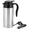 Nikou Bollitore Acqua Portatile- 750 ml Bottiglia Portatile for riscaldatore di Acqua for bollitore for Auto da Viaggio 24V for Bere tè e caffè