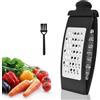 QINGZY Grattugia Formaggio Manuale, Multiuso in Acciaio Inox, grattugia per Formaggio, Verdure, Carote, Patate, Pratico Utensile da Cucina Facile da Pulire, Manico Antiscivolo