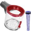 TopWeb Pattumiera contenitore serbatoio per Dyson V8 V7 SV10 SV11 filtro contenitore antipolvere serbatoio parti di ricambio accessori contenitore filtro ricambio pezzo 967699-01