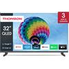 THOMSON GOOGLE TV QLED 32 HD HDR WIFI 32QG4S14