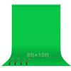 EMART Green Screen Backdrop, 8 x 10 Ft Photography Greenscreen Background Sheet Fabric Kit for YouTube Video Streaming Zoom, Small Photo Chromakey Cloth Curtain with 4 Clip