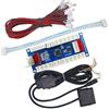 SJ@JX Arcade Controller Zero Delay Encoder PCB Board Arcade DIY Kit Joystick Button 5V Power for PC Raspberry Pi Android PS2 PS3