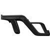 OSTENT Attacco per Pistola Luminosa per Nintendo Wii/Wii U Telecomando Nunchuck Zapper Giochi di Tiro, Colore Nero