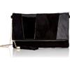 Eferri Pochette Donna Borsa Clutch Dorota Borsetta Ragazza Borsa da sera Cerimonia Matrimonio Donna Nero