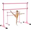 Dolibest Barra da Balletto autoportante in Legno, Regolabile in Altezza, Resistente, con Cuscinetti in Gomma Antiscivolo, Maggiore stabilità, Barra per Stretching, Ideale per Bambini e Adulti