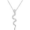 Sofia Milani - Collana da Donna in Argento 925 - Ciondolo Serpente - N0680