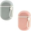 YoHyien 2 Pezzi Porta Sapone da Viaggio, Porta Shampoo Solido Impermeabile, Porta Saponetta Chiuso con Coperchio, Porta Cosmetici Solidi per Bagno, Palestra, Campeggio, Scuola (Verde + Rosa)