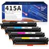 Skydo 415A Toner (Con Chip) Compatibile con HP 415A 415X Compatibile con HP LaserJet Pro M454dw, M454dn, MFP M479fdw, M479fdn, M479dw, Enterprise M455dn, M480f Stampanti (W2030A W2031A W2032A W2033A)