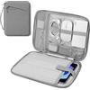 MoKo Custodia Morbida con Maniglia per Tablet da 9-11 Pollice, per iPad Pro 11 M4 2024/11 pollici iPad Air M2 2024/iPad 10a 10,9 2024/iPad Air 5/4 10,9, Galaxy Tab S9/S8/S7/A9+/A8/A7, Grigio Chiaro