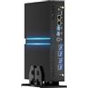 Kinupute Mini PC Gaming, Piccolo Computer Desktop Core i9-12900F fino a 5,1GHz, Windows 11 Pro, 32G DDR5| 1T M.2 PCIE4.0 SSD, GeForce RTX3060 12G, Doppia LAN, Quattro Display, Uscite 8K, WiFi6E/BT5.3