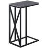 Convenience Concepts Tucson C Tavolino da salotto, colore: grigio/nero