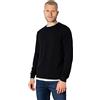 ARMANI EXCHANGE Crew Neck, Maglione, Uomo, Nero, XL