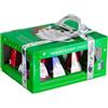 English Tea Shop® | Assortimento Tè e Tisane Natale | Miscele Sapori Speziati Festività | Cofanetto Regalo Verde Stampe Natale - 12 Filtri Piramide