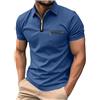 LDZYXY Offerta Lampo Del Giorno T Shirt Uomo Slim Fit Polo Manica Lunga Camicia Nera Corta Tshirt Cotone Bianca Scollo a V Maglietta Palestra Smanicata Maglia Football Americano (Marina Militare, 3XL)