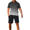 Generico Completi Estivi Uomo Cotone Complete Estivi Sportiva Completo Due Pezzi Set Maglietta E Pantaloncini Sportive Tute Fitness Leggero Curvy Offerta Completino Running Completini Casa Allenamento Jogging