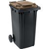 Cassonetto per rifiuti in plastica DIN EN 840 - kaiserkraft