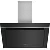 SIEMENS LC87KHM60 - Hotte décorative murale-Evacuation / recyclage-680 m3 air max / h en mode turbo-65 dB max-4 vitesses-L80 cm