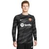 FCB Barcelona Top FCB M Nk DF Stad JSY LS GK, Anthracite/Anthracite/Black/White, DX2635-061, L