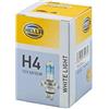 HELLA 8GJ 223 498-121 Lampadina, H4, White light up to 4200 Kelvin, 12V, 60/55W, Tipo zoccolo P43t-38, Scatola, Quantità 1