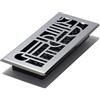 Decor Grates ADH410-C Adh410-C - Rivestimento per pavimenti, 10 x 10 cm, cromato