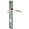 Alpertec Amos Alpertec - LS in ottone e acciaio inox colori per stanza porte pulsante set maniglia porta guarnizioni, 32740303
