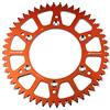 SCAR Corona Ergal Compatibile con KTM SX/SXF/EXC/EXCF 125 150 250 300 350 450 500 93-26, Arancione - 50 denti