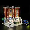 GEAMENT Set di Luci LED per Corner Garage Modello da Costruire - Kit Di Illuminazione Compatibile Con LEGO Creator Expert 10264 (Modello di mattoncini non incluso)