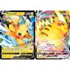 Pokémon Pikachu V & Vmax SWSH285 SWSH286 - Set di carte promozionali Pokemon Black Star - Crown Zenith